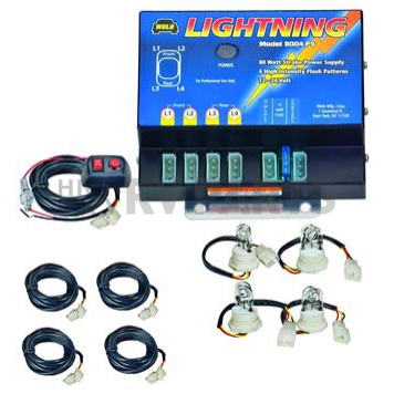 Wolo MFG Strobe Light Kit 8104XL-9AARR