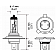 Hella Headlight Bulb Single - H413090W