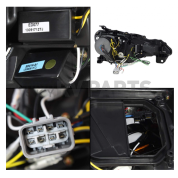 Spyder Automotive Headlight Assembly 5075475-2