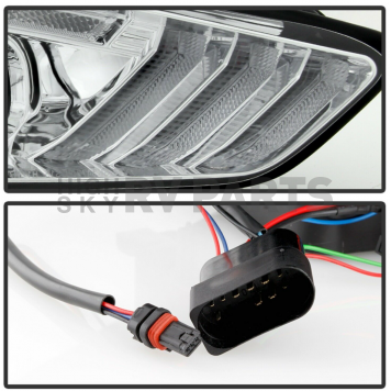Spyder Automotive Headlight Assembly Set Of 2 - 5086457-3
