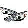 Spyder Automotive Headlight Assembly Set Of 2 - 5086457