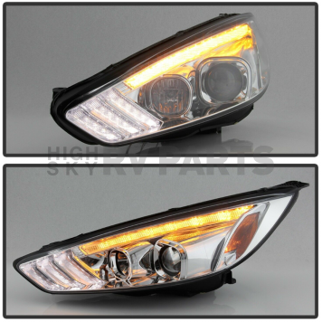 Spyder Automotive Headlight Assembly Set Of 2 - 5086457-7