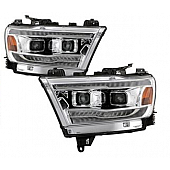 Spyder Automotive Headlight Assembly Set Of 2 - 5087638