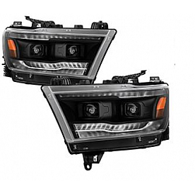 Spyder Automotive Headlight Assembly Set Of 2 - 5087645