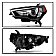 Spyder Automotive Headlight Assembly 9049545