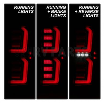 Spyder Automotive Tail Light Assembly LED Set Of 2 - 5000316-2