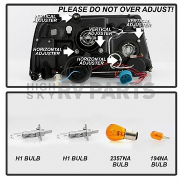 Spyder Automotive Headlight Assembly 5010490-5