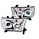 ANZO USA Headlight Assembly 111293