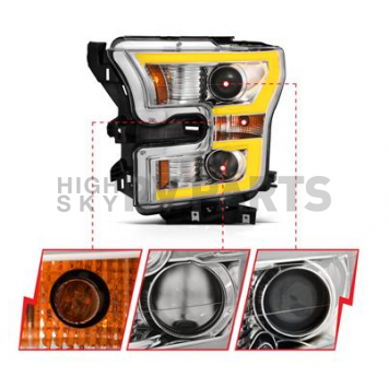 ANZO USA Headlight Assembly 111358-1