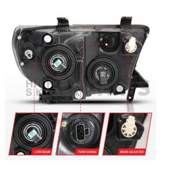 ANZO USA Headlight Assembly 111436-1