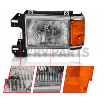 ANZO USA Headlight Assembly 111449-1