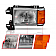 ANZO USA Headlight Assembly 111449