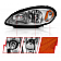 ANZO USA Headlight Assembly 111472