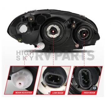 ANZO USA Headlight Assembly 111472-4