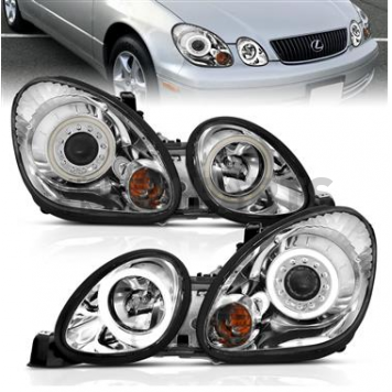 ANZO USA Headlight Assembly 121143-3