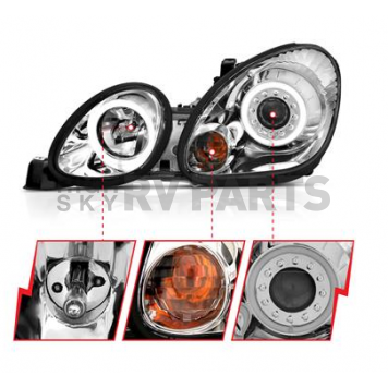 ANZO USA Headlight Assembly 121143-5