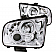 ANZO USA Headlight Assembly 121162