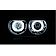ANZO USA Headlight Assembly 121308
