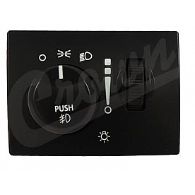 Crown Automotive Jeep Replacement Headlight Switch 68019678AE