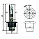 Hella Headlight Bulb Single - H83070001