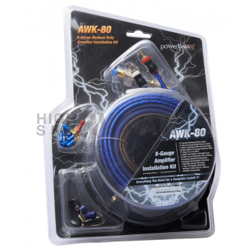 Powerbass Amplifier Wiring Kit AWK80