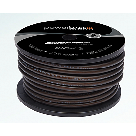 Powerbass Audio Power/ Ground Cable AWS4G