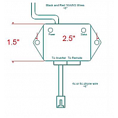 Xantrex Power Inverter Remote Control 8080912
