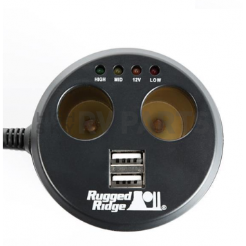 Rugged Ridge Cigarette Lighter Power Adapter 1510103-1