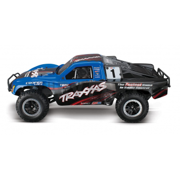 Traxxas Remote Control Vehicle Off-Road Racing Truck 1/10 Scale - 58076-24BLU-2
