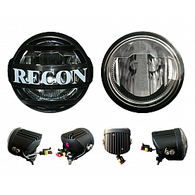 Recon Accessories Driving/ Fog Light - LED Round - 264517