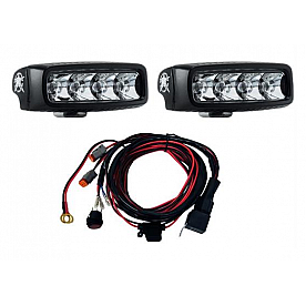 Rigid Lighting Driving/ Fog Light - LED Rectangular - 90521EM