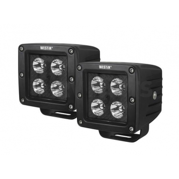 Westin Automotive Driving/ Fog Light - LED Rectangular - 09-12205B-PR