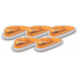 Pacer Performance Roof Marker Light 5 Pieces - 20-205