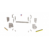 Road Armor Driving/ Fog Light Mounting Bracket 3152DFBH