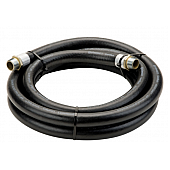 GPI Liquid Transfer Tank Pump Hose 3/4 Inch Diameter 12 Feet Rubber - 1105231