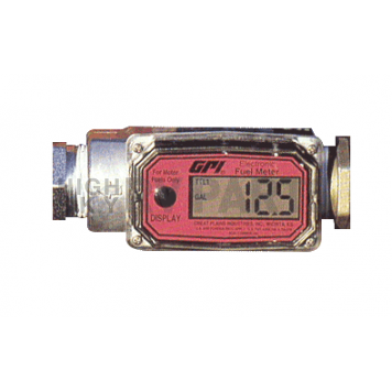 VP Racing Fuels Flow Meter - LCD Display 3 To 30 GPM Aluminum - 343