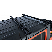Rhino-Rack USA Roof Rack - 59 Inch Black 2 Bars Direct-Fit - JC00297