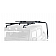 Rugged Ridge Roof Rack - Black 300 Pounds Round - 1170322