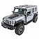 Go Rhino Overland Roof Rack Steel Black With Windshield Light Frame - 59948300T