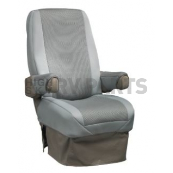 Covercraft Seat Cover Fabric Gray Single - SVR1001GY