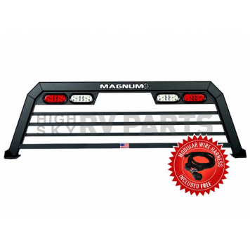 Magnum Truck Racks Headache Rack Louvered Aluminum Bare - 28817331WM