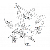 Meyer Products Snow Plow Mount - 17173