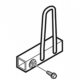 Weather Guard Ladder Rack Mounting Hardware - 7883