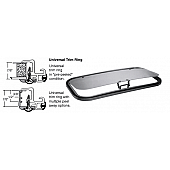 CRL-SFC 17 inch x 35 inch AutoPort Sunroof Universal Trim Ring - Solar High Performance Glass AP1735B5H