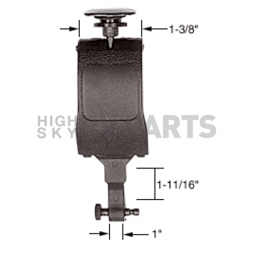 CRL Replacement Handle for 17 x 35 and 20 x 37 T-Port, 17 x 17 His'n Hers Sunroofs R7614