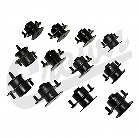Crown Automotive Body Mount Kit 4 Door - 55366676K4