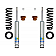 Bilstein Performance Suspension Kit B8 6112 Series - 47-255074