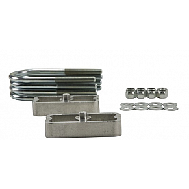 Bell Tech Leaf Spring Block Kit 1 Inch Drop - 6000