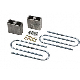 Bell Tech Leaf Spring Block Kit 4 Inch Drop - 6203
