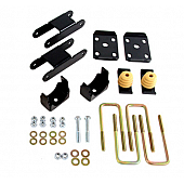 Bell Tech Leaf Spring Over Axle Conversion Kit 4 Inch Drop - 6545